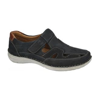 Josef Seibel Anvers 81 - Heren - Sandalen - Zwart - 49 EU - Schoenen