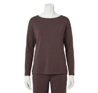 Spanx Airessentials Boatneck Tunic In Dark Cacao