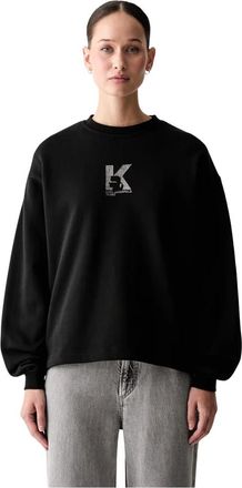 Karl Lagerfeld Donna, Felpe, Nero, XS, new