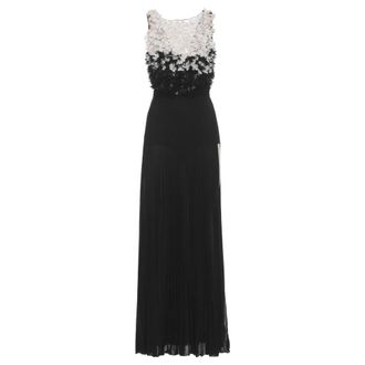 Elisabetta Franchi Gowns, female, Black, Size: L Tulle Dress