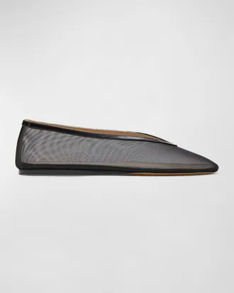 Le Monde Beryl Luna Mesh Ballerina Flats