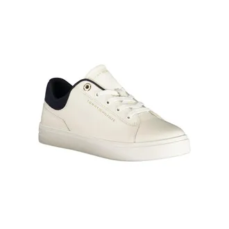 Tommy Hilfiger Lace-Up Sneakers - White