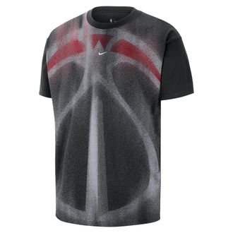 Nike Mens Washington Wizards Basketball T-Shirt in Black | IO6467-010