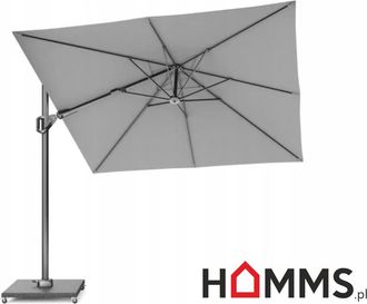 OEM Sombrilla De Jard&iacute;n Voyager T2 - 2,7 X 2,7 M - Gris Claro