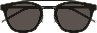Saint Laurent Sunglasses Sl 28 Metal 001 Black/Grey Unisex