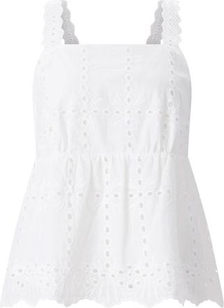 Riani Blouses - Dames - Blouses - Wit - L - Katoen - Overhemden