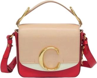 Chlo&eacute; Pre-owned Cross Body Bag - Dames - Vintage Schoudertas - Veelkleurig - ONE Size - Leer - Vintage