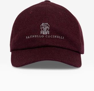 Brunello Cucinelli Woll- und Kaschmirbaseballkappe Solomeo