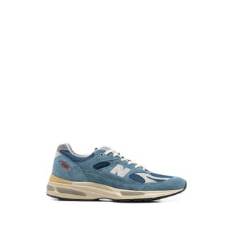 New Balance 991v2 Vintage Sports - Heren - Sport - Blauw - Maat: 42 1/2 EU Zijde