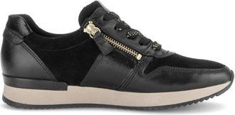 Gabor Schoenen, Dames, Zwart, 37 1/2 EU, Nette Sneaker