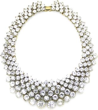 Eyecandy LA Emma Statement Necklace - Silver