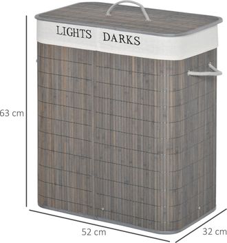 HOMCOM Laundry Hamper - HOMCOM | TJ Hughes