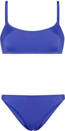 Lido Blue Solid Swimwear