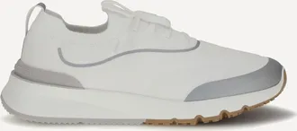 Brunello Cucinelli Techno cotton knit Sneakers runners Male 45