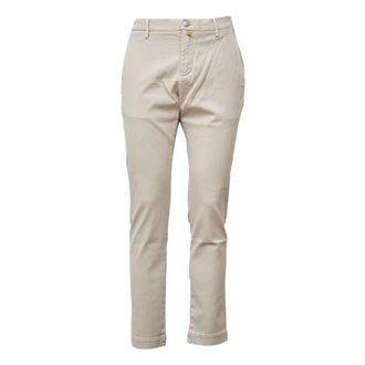 Jacob Cohen Broeken, Heren, Beige, W34, Katoen, Bobby Chinos
