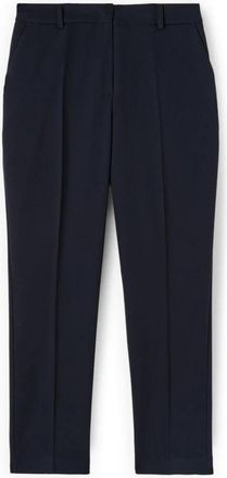 Motivi Regular Fit Polyviscose Broek - Dames - Slim Fit Broeken - Blauw - 2XS - Leer - Broeken