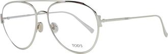 Tod's Aviator Brilmonturen Zilver Vrouwen Frames - Dames - Brillen - Geel - ONE Size - Accessoires