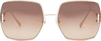 Chopard Brown Gradient Sport Ladies Sunglasses SCHG30M 8FCY 63