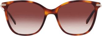 Longchamp Brown Gradient Square Ladies Sunglasses LO660S 214