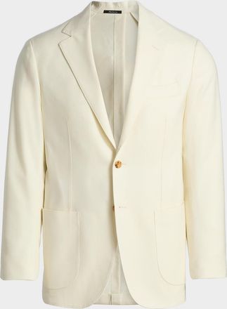 Sartorio Men & apos;s Virgin Wool Single-Breasted Sport Coat