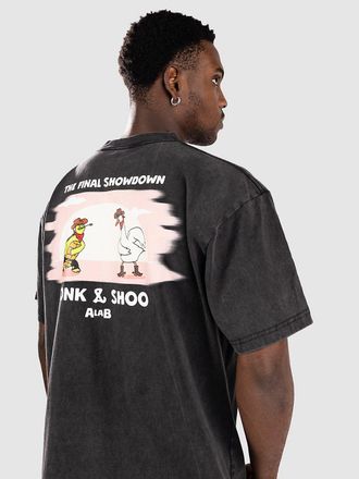 A.Lab Stand Off Boxy T-Shirt nero