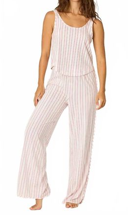 PJ Salvage Feeling Loved Pajamas Set In Ivory