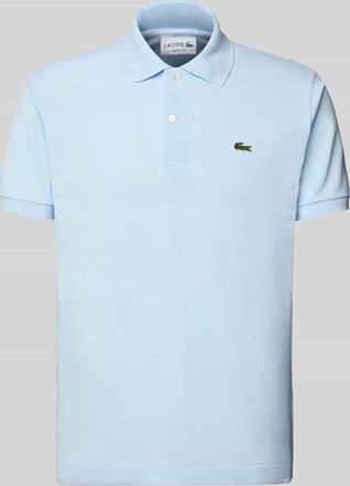 Lacoste Poloshirt mit Label-Stitching Modell L.12.12 CORE in Hellblau, Größe 3XL
