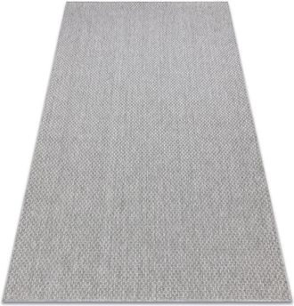 RugsX Rugsx - Alfombra Mimo 6272 Sisal Exterior Gris Claro Grey 200x290 Cm
