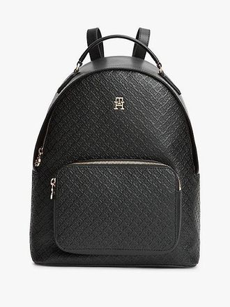 Tommy Hilfiger TH Monogram Debossed Dome Backpack