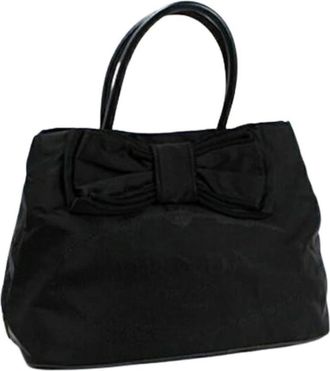 Prada Pre-owned Handbags, female, Black, Size: ONE SIZE Pre-owned Vintage Tote Bag