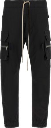 Rick Owens Black Slim Cargos Pants