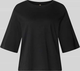 Soyaconcept Boxy Fit T-Shirt aus Bio-Baumwolle Modell Derby in BLACK, Gr&ouml;&szlig;e XL