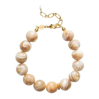 Anni Lu Jetset Gems Bracelet - female - Anni Lu - Bracelets - Beige - ONE SIZE - Accessories