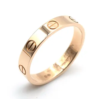 Cartier Yellow Gold LOVE Wedding Band 55