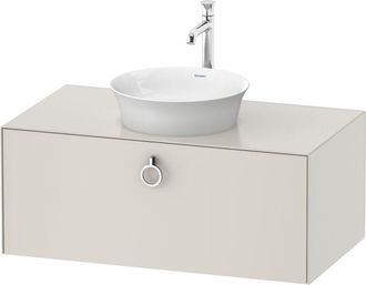 Duravit Duravit - Tulip Blanco, Mueble De Ba&ntilde;o Colgado En La Pared, Ancho