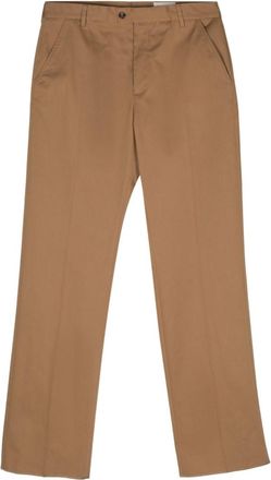 Alexander McQueen Camel Brown Straight Leg Pants