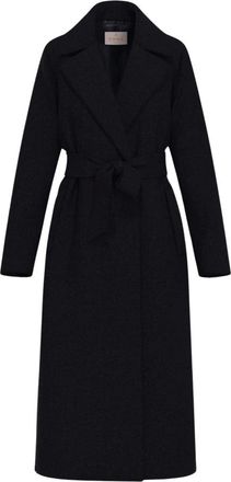 Emme Di Marella Colimbo Abrigo con Cintur&oacute;n - Coats - Mujer - Negro - 2XS