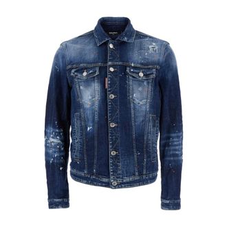 Dsquared2 Hombre, Chaquetas, Azul, Talla: XL