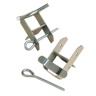 OEM Copas Y Pasadores Stubbs Show Jump, Talla &Uacute;nica, Color Plata