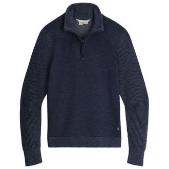 Royal Robbins Westlands 1/4 Zip Merinopullover f&uuml;r Damen | blau