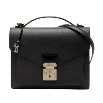 Louis Vuitton Pre-owned Handbags, male, Black, Size: ONE SIZE Pre-owned Shoulder Bag