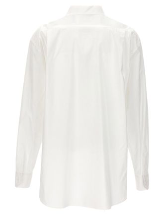Moschino Stretch Cotton Poplin Shirt - white