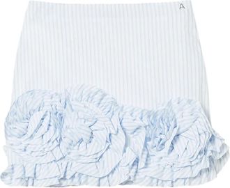 Twin-Set Minigonna con ruches - Blu