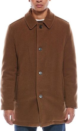 Cole Haan Signature Wool-Blend Car Coat