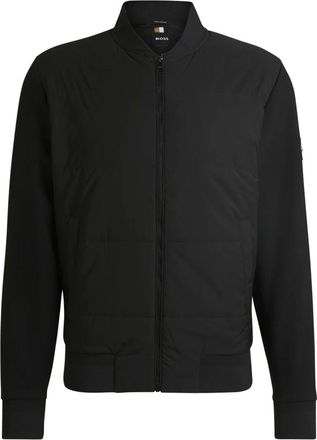 HUGO BOSS Heren, Jassen, Zwart, Maat: L