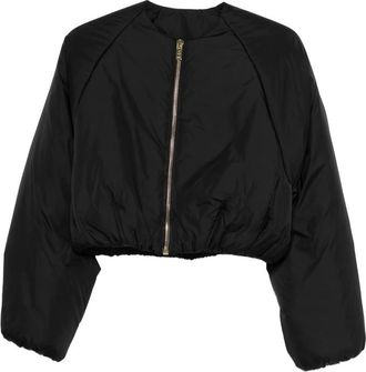 Alaia Pleated Bomber Jacket