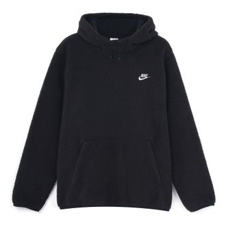 Nike Sportswear Sport Casual Sports Breathable Fleece Pullover Black DD5014-010