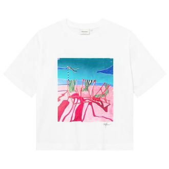 Dedicated T-Shirt Vadstena T-Shirt f&uuml;r Damen | wei&szlig;
