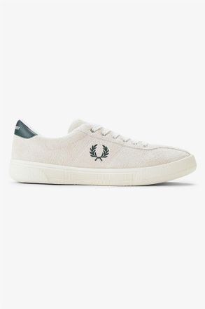 Fred Perry Tennisschoen Su&egrave;de Heren Ecru/Grassroot Sneakers