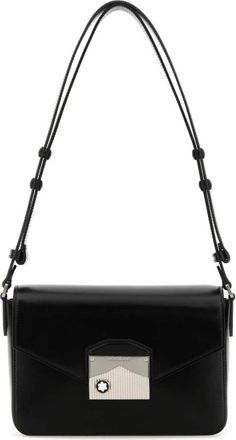 Montblanc Meisterstuck Schoudertas - Heren - Schoudertassen - Zwart - ONE Size - Leer - Tassen